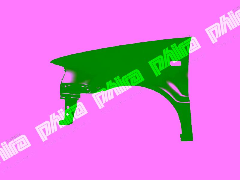 ÇAMURLUK ÖN SOL SİNYAL DELİKLİ SAC VOLKSWAGEN POLO 1994-1999 - ORAN - OEM 6N0821021