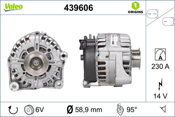 ALTERNATÖR BMW 220A X5 E70 330D 330SD 07=> X6 E71 E72 XDRİVE30D XDRİVE35D 08=> - VALEO - OEM 12317804266