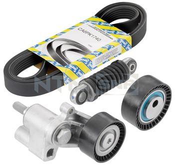 ALTERNATÖR GERGİ KİTİ (6PK1740) P306-P406-P806-EXPERT-PARTNER-BERLINGO-JUMPY-XSARA-ZX 1.9D (SERVO DİREKSİYON) - SNR - OEM 5750.VS