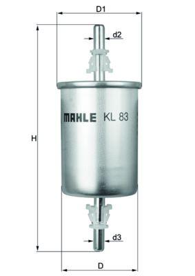 YAKIT FİLTRESİ BRAVA-BRAVO-MAREA-PUNTO-TMPR-DUCATO-ASTRA G-COMBO-CORSA B-C-MERIVA-OMEGA-CORDOBA-IBIZ - MAHLE - OEM 25313359