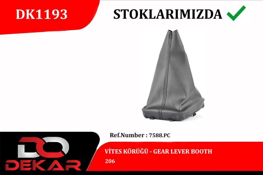 VİTES KÖRÜĞÜ 206 - DEKAR - OEM 7588.PC