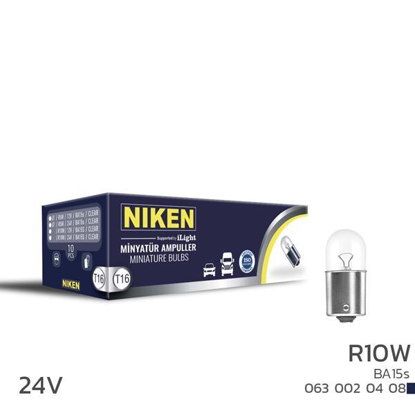 NIKEN 24V 67 AMPUL (R10W) BA15s 10LU - NIKEN - OEM UNIVERSAL