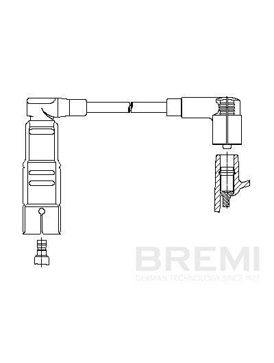 IGNITION COIL — BREMI 20155 - BREMI