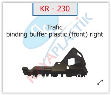 ON TAMPON BRAKETI SOL TRAFFIC 2014 > - KAYA - OEM 620505064R