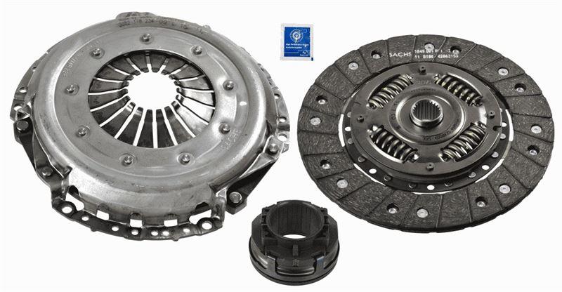 DEBRIYAJ SETI PASSAT-AUDI A4 1.9 TDI (96-00) (AFF-1Z-AHH-AHU) - SACHS-ITHAL - OEM 028198141BX