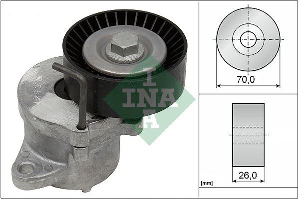ALTERNATOR GERGISI KOMPLE A14XER A20DTH A20DTR A20DTC ASTRA - INA - OEM 55562864