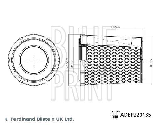 HAVA FİLTRESİ GRAFTER (NLR) - BLUEPRINT - OEM 8983214130
