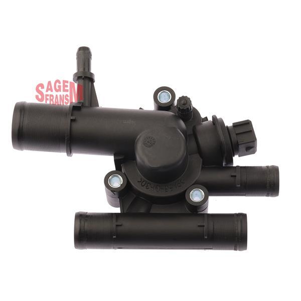 TERMOSTAT (89C) KOMPLE LAGUNA-KANGOO-TRAFIC 1.9dCi F9Q MEGANE 2.0 F4R - SAGEM - OEM 8200674368