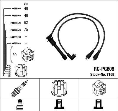 RC-PG608 ATEŞLEME KABLOSU - NGK