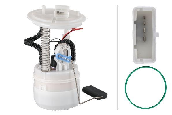 DEPO POMPA + ŞAMANDIRASI CORSA D 1.0-1.2-1.4 (A/Z10XEP-12XEP-12XER-12XEL-14XEP-14XE-14XER) - HELLA - OEM 815191