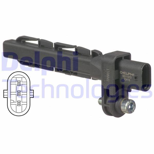 KRANK SENSORU BMW F10 E60 E90 F20 F30 E84 E83 F15 F25 MINI R55 R56 R60 R61 TOYOTA AURIS AVENSIS VERSO - DELPHI - OEM 13627805188
