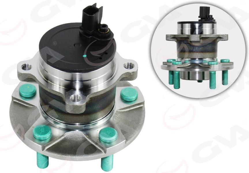 PORYA RULMANI ARKA VOLVO V30-S40-V50-C70 06> ABS`Lİ (DIŞ ÇAP:136mm) - GVA - OEM 31262571