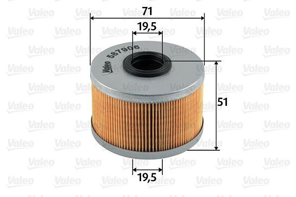 YAKIT FİLTRESİ (MAZOT) RENAULT MEGANE-SCENIC 1.9 DTI-LAGUNA-KANGOO-CLIO-TRAFIC - VALEO - OEM 4402894