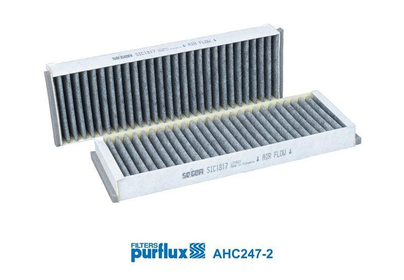 POLEN FİLTRESİ AUDI A6 2.0-2.4-2.8-3.0-3.2 (04-11) (KARBONLU) - PURFLUX - OEM 4F0898438