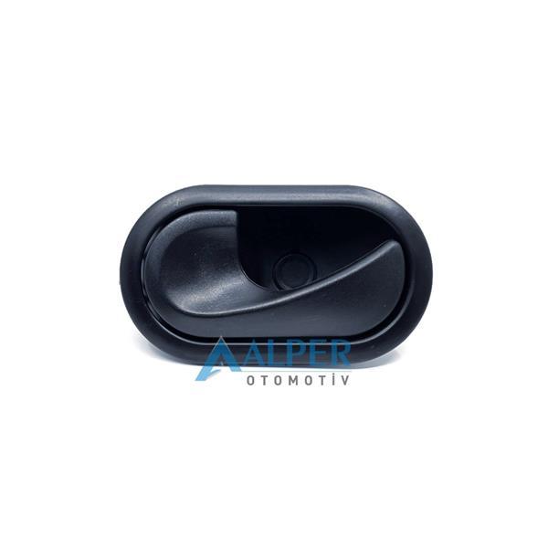 İÇ KAPI KOLU SOL (SİYAH) CLİO III-KANGOO II-MASTER - ALPER - OEM 8200028487