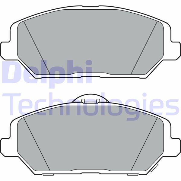 ÖN FREN BALATA HYUNDAI İ30 1.4L T-GDİ 7 vites 17-> / 1.6L CRDİ 17-> / KIA CEED 1.4L 1.6L 18-> - DELPHI - OEM 58101G4A10