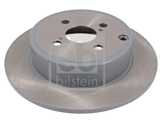 ARKA FREN DİSKİ (DOLU TİP) TOYOTA COROLLA 1,4L 1ND-TV NDE120 04-06 / 2,0L 1CD-FTV CDE120 03-06 (279 çap X 4 bijon) - Adet disk fiyatıdır - FEBI - OEM 4243102080
