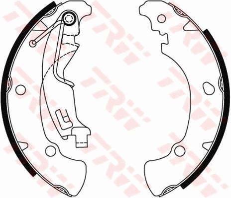FREN BALATASI PABUCLU IDEA 1.2 1.4 1.3 JTD 03> - VALEO - OEM 77362929