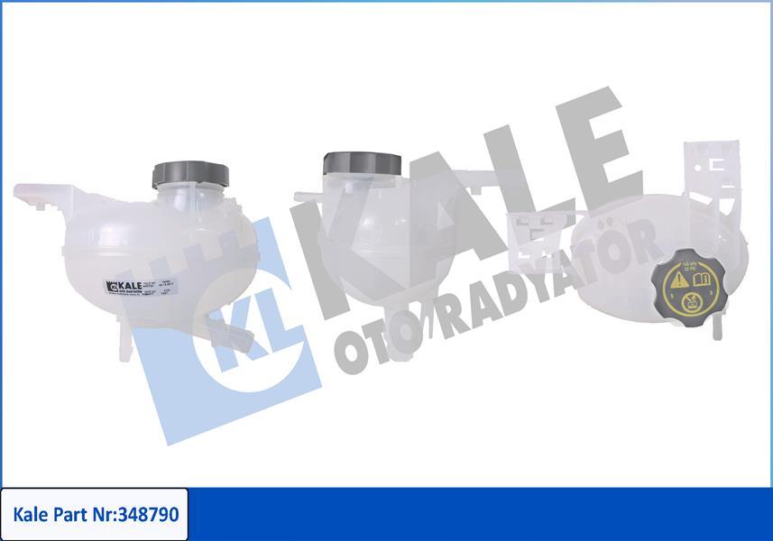 GENLEŞME KAVANOZU KAPAKLI (RADYATÖR EK SU DEPOSU) FIAT EGEA 1.4 1.6 BENZİNLİ - KALE - OEM 52017097