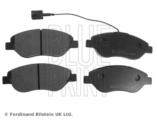ÖN FREN BALATASI (FİŞLİ) FIAT BRAVO II 08>14 EGEA HB 15> ALFA ROMEO MITO 08>15 LANCIA DELTA III 08>14 1.3D MTJ 1.4TB 1.6D MTJ 1.9D MTJ 2.0D MTJ BÜYÜK TİP - BLUEPRINT - OEM 77365188