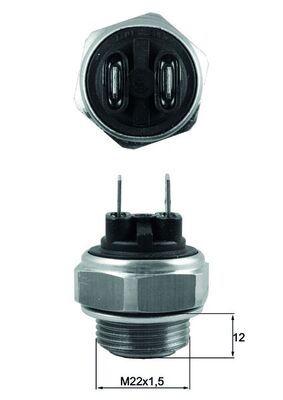 FAN MÜŞÜRÜ ALFA ROMEO 164 (164_) 63C - MAHLE - OEM 60503687