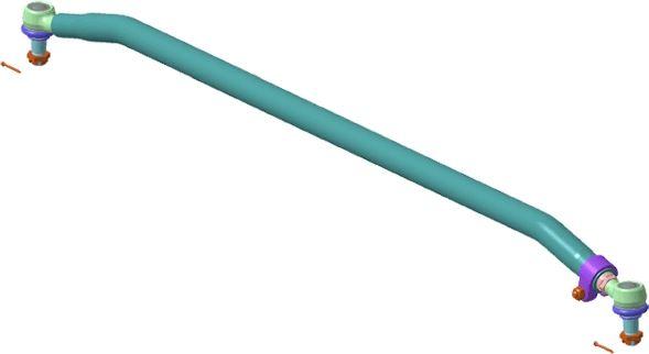 LEMFOERDER STEERING TIE ROD — LEMFORDER 4258301 - LEMFORDER
