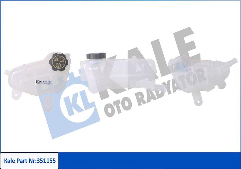 RADYATÖR YEDEK SU DEPOSU (GENLEŞME KAVANOZU) CHEVROLET AVEO T300 12>17 - KALE - OEM 95048411