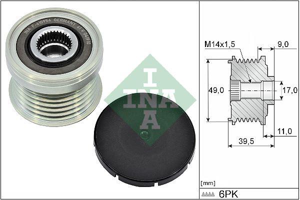 ALTERNATOR KASNAGI BMW F20 F21 F22 F23 F30 F31 F34 F32 F33 F36 F07 F10 F11 F18 E84 F25 F26 F15 F16 E89 - INA - OEM 12317605061