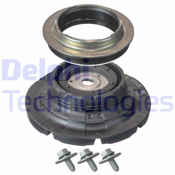 ÖN AMORTİSÖR (TAKOZ+BİLYA+CİVATA) TRANSPORTER T5-T6 04=> - DELPHI - OEM 7H0412249A
