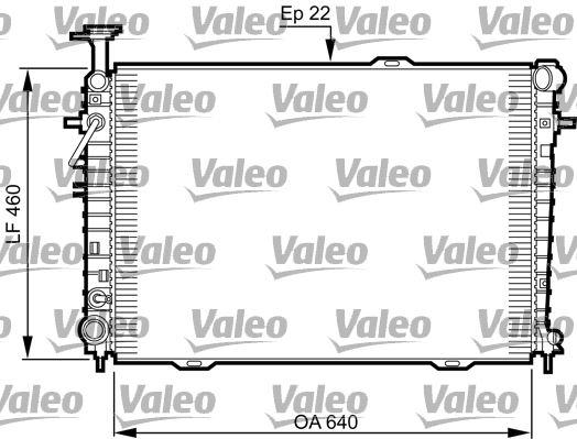 RADYATOR TUCSON SPORTAGE — VALEO VAL-735542 - VALEO - OEM 25310-2E800