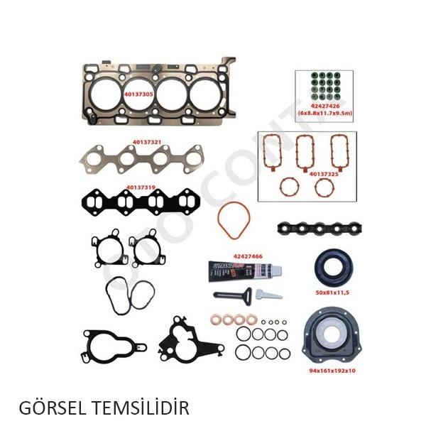 MOTOR TAKIM CONTASI (KEÇELİ+SKC`Lİ+SUBAP LASTİKLİ) P301-C-ELYSEE-C4 1.2 VTI (HMY-EB2M-HMZ-EB2F) - OTOCONTA - OEM 9810749180