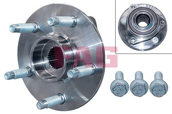 ÖN-ARKA TEKER PORYASI KOMPLE OPEL INSIGNIA A 08>17 CHEVROLET MALIBU 12> - FAG - OEM 13580135