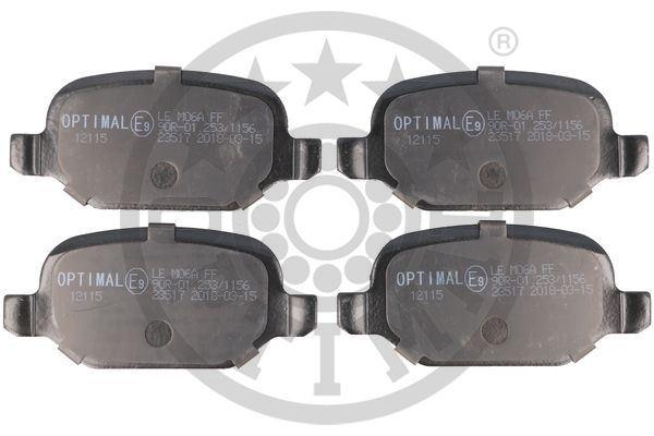 ARKA FREN BALATASI FIAT LINEA 09> ALFA 147 01 - OPTIMAL - OEM 77362276