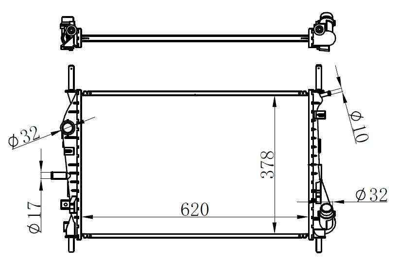 MOTOR SU RADYATORU MONDEO 2.0TDCI 2.2TDCI 01>07 KLIMALI - ORIS - OEM 2S718005AD