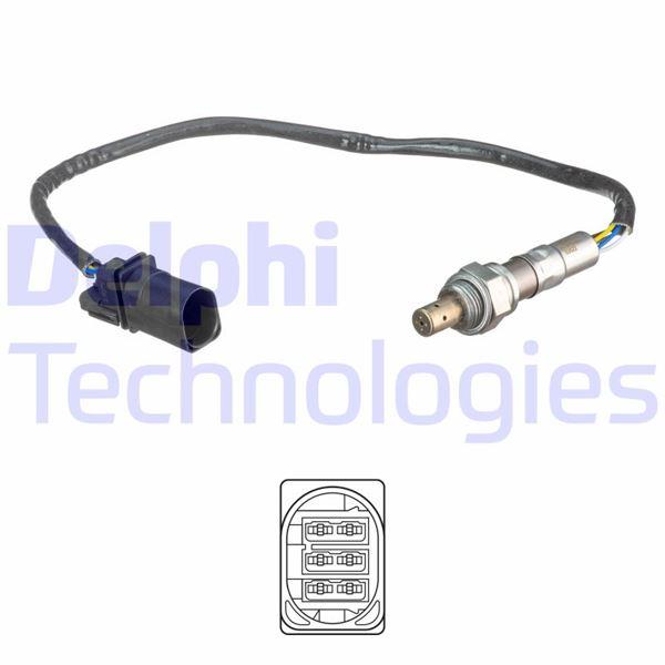 Ön OKSİJEN SENSÖRÜ SEAT-SKODA-VWSEAT Cordoba.Ibiza-SKODA Fabia-VW Polo - DELPHI - OEM 036906262T