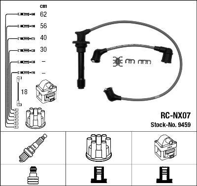 RC-NX07 ATEŞLEME KABLOSU - NGK