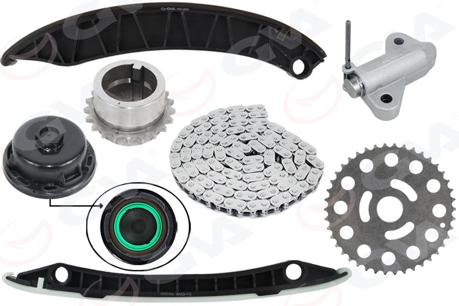 EKSANTRİK ZİNCİR SETİ OPEL MOVANO B 10> RENAULT - GVA - OEM 93168149