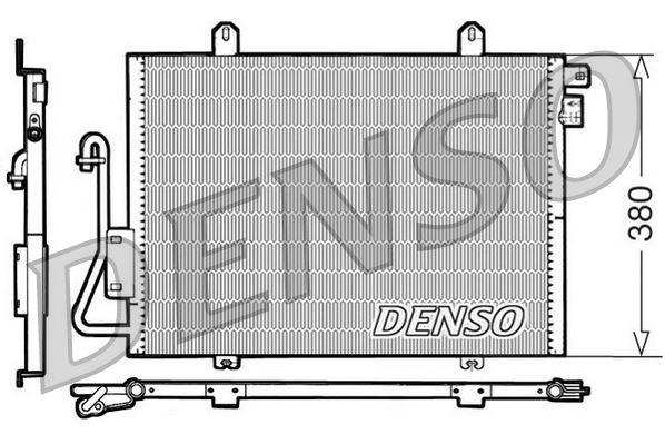 CONDENSER. AİR CONDİTİONİNG RENAULT CLIO I (90-98) - DENSO - OEM 7700414103