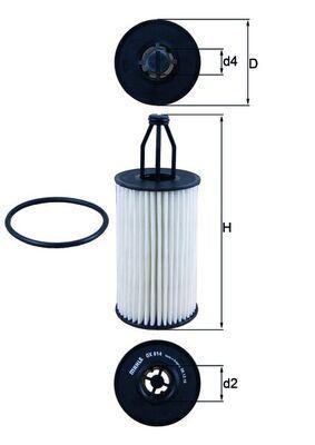 YAG FILTRESI MERCEDES M276 W204 W205 W212 W213 W221 W222 R172 R231 - MAHLE - OEM A2761800009