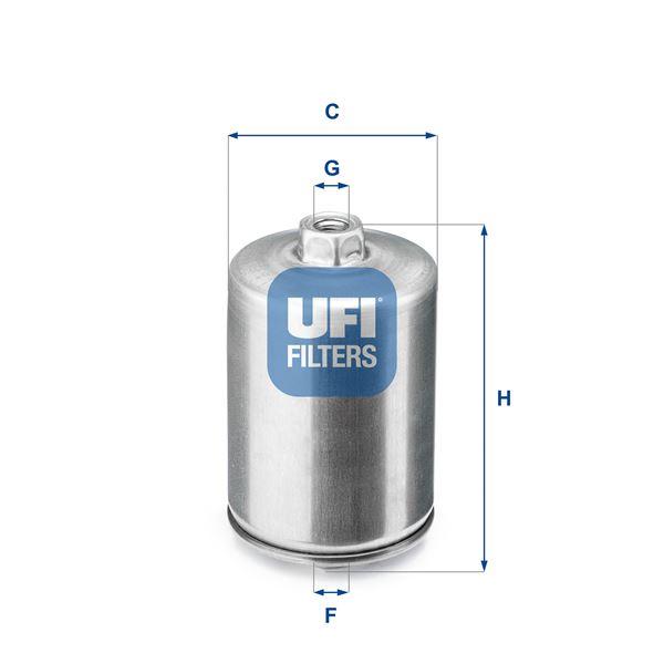 YAKIT FİLTRESİ PASSAT (90-05)-A6 (WK725) - UFI - OEM 441201511C