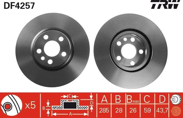 ÖN FREN AYNASI PSA JUMPY 95> EXPERT 95> P807 FIAT ULYSSE 02> SCUDO 99> 1.9 D 2.0 2.2 HDI - TRW - OEM 1606309280
