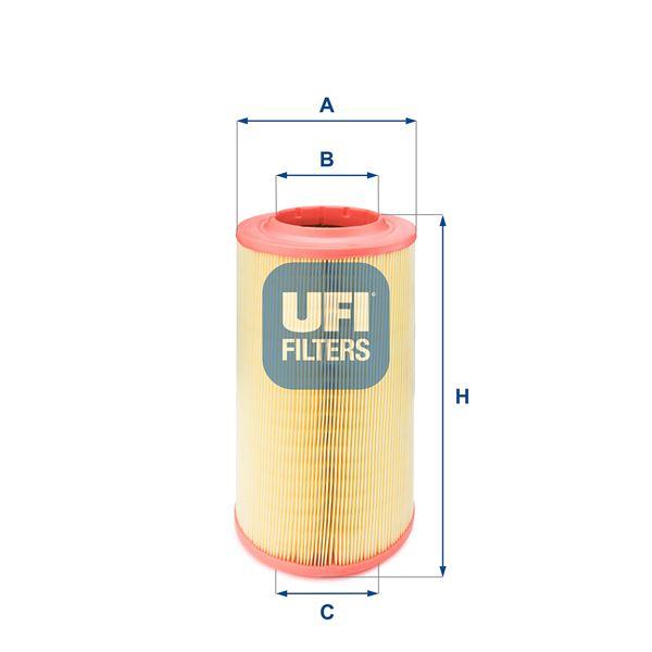 HAVA FİLTRESİ JUMPER 2.2HDI-3.0HDI (06-)-DUCATO 2.0D-2.2D-2.3D-3.0D (06-)-BOXER 2.2HDI-3.0HDI (06-) - UFI - OEM 1444.QT