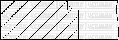 MOTOR SEGMAN TRANSPORTER T4-T5 / LT 2.5TDI (81.01) - YENMAK - OEM 046198151A