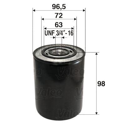 YAĞ FİLTRESİ RENAULT ESPACE III 2.2 TD 12V-LAGUNA I 2.2 D - VALEO - OEM 7700864823