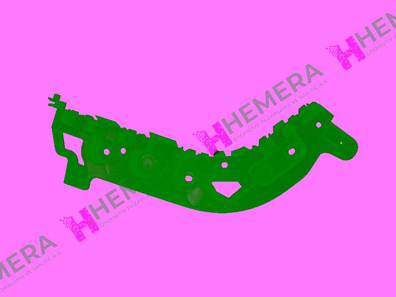 TAMPON BRAKETİ ARKA SOL RENAULT FLUENCE 2011-2015 - PULO - OEM 850420027R
