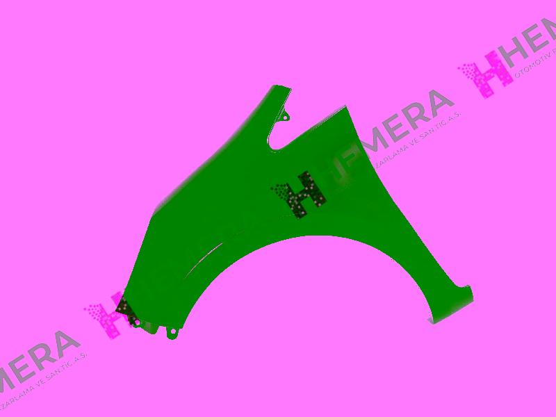 ÇAMURLUK ÖN SOL SAC SİNYAL DELİKSİZ KIA RIO 2011> - GORDON - OEM 663111W100