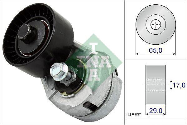 ALTERNATÖR GERGİ RULMANI (KÜTÜKLÜ) BRAVA 1.4-1.4 12V-BRAVO-MAREA 1.4-1.8-1.9-STILO 1.8 16V - INA - OEM 46442999