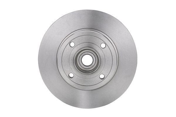 ARKA FREN AYNASI RENAULT MEGANE II 02> MODUS 04> CLIO III 05>(240x82.5x4DELİK) RULMANLI ABS SENSÖRLÜ - BOSCH - OEM 7701207823