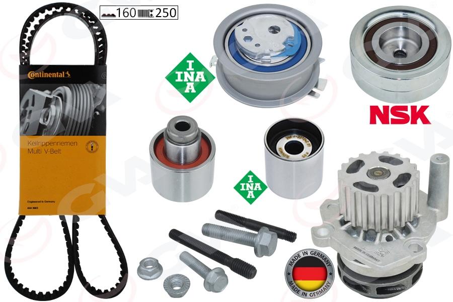 DEVİRDAİMLİ TRİGER SETİ CRAFTER-T6-A3-JETTA-CADDY-POLO-PASSAT 1.6-2.0 TDI CAYB/C/D-CAAB/C-CKUB-CFFB- CFWA-CAGA - GVA - OEM 03L198119A