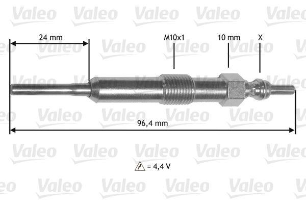 KIZDIRMA BUJİSİ RENAULT MEGANE III 09> FLUENCE 09> CLIO IV 12> DACIA DUSTER 10> MERCEDES OM607 W176 W246 C117 X156 W415. NISSAN JUKE 10> QASHQAI 06>13 1.5dCi K9K - VALEO - OEM A4151590001